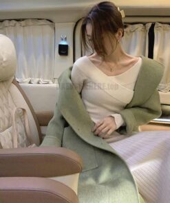 Dress For Work Long Sleeve Knitted Dress DRESSES FOR WORK Color: White Size: L 