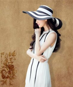 Overflowed Floppy Straw Hat ACCESSORIES color: 1|3|4|5|6|7 