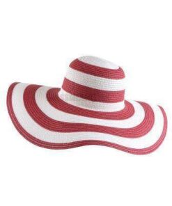Overflowed Floppy Straw Hat ACCESSORIES Color: 1 