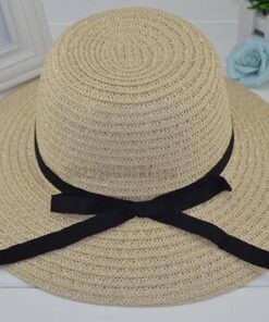 Overflowed Floppy Straw Hat ACCESSORIES Color: 6 
