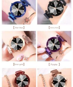 Starry Sky Clock Luxury Fashion Diamond Quartz Wrist Watches  GIFTS color: Black|Black1|Blue|Blue1|Brown|Brown1|Gold|Gold1|Purple|Purple1|Red|Red1 