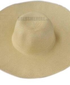 Summer oversized hat ACCESSORIES color: Beige|Black|Khaki|Rose|White 