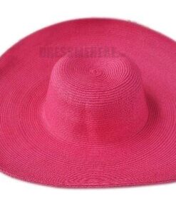 Summer oversized hat ACCESSORIES color: Beige|Black|Khaki|Rose|White 