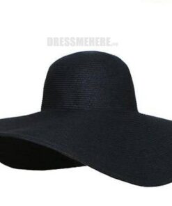 Summer oversized hat ACCESSORIES Color: Black 