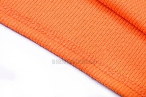 Dulzura ribbed knitted neon women mini dress sexy solid bodycon 2020 summer festival streetwear clothes party elegant clothing NEON COLOR DRESSES color: Orange|yellow green