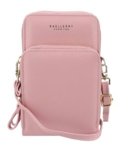 2020 New Mini Women Messenger Bags Female Bags Top Quality Phone Pocket Women Bags Fashion Small Bags For Girl ACCESSORIES Color: Pink 2 Pocket Size: Mini(Max Length<20cm) 