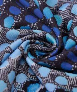 Chicology 2021 Women Summer Dress Snake Tie Dye 3D Print Sleeveless Midi Round Neck Y2K Bodycon Elegant Dresses BLUE SNAKESKIN DRESSES color: Blue 