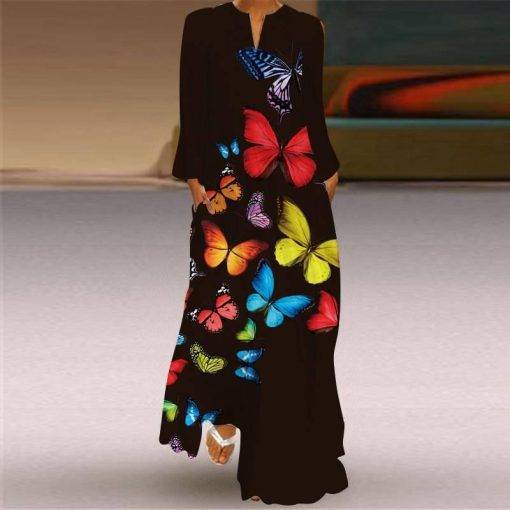 New Printed Long Autumn Pocket Sexy V-neck Long Sleeve Dresses for Women Party Bohemian Butterfly flower Vintage Dress Plus Size PLUS SIZE BOHO MAXI DRESSES color: VLCXCQ-1|VLCXCQ-10|VLCXCQ-11|VLCXCQ-12|VLCXCQ-13|VLCXCQ-14|VLCXCQ-15|VLCXCQ-16|VLCXCQ-17|VLCXCQ-18|VLCXCQ-19|VLCXCQ-2|VLCXCQ-20|VLCXCQ-21|VLCXCQ-29|VLCXCQ-3|VLCXCQ-30|VLCXCQ-31|VLCXCQ-32|VLCXCQ-33|VLCXCQ-4|VLCXCQ-42|VLCXCQ-43|VLCXCQ-44|VLCXCQ-45|VLCXCQ-49|VLCXCQ-5|VLCXCQ-6|VLCXCQ-7|VLCXCQ-8|VLCXCQ-9